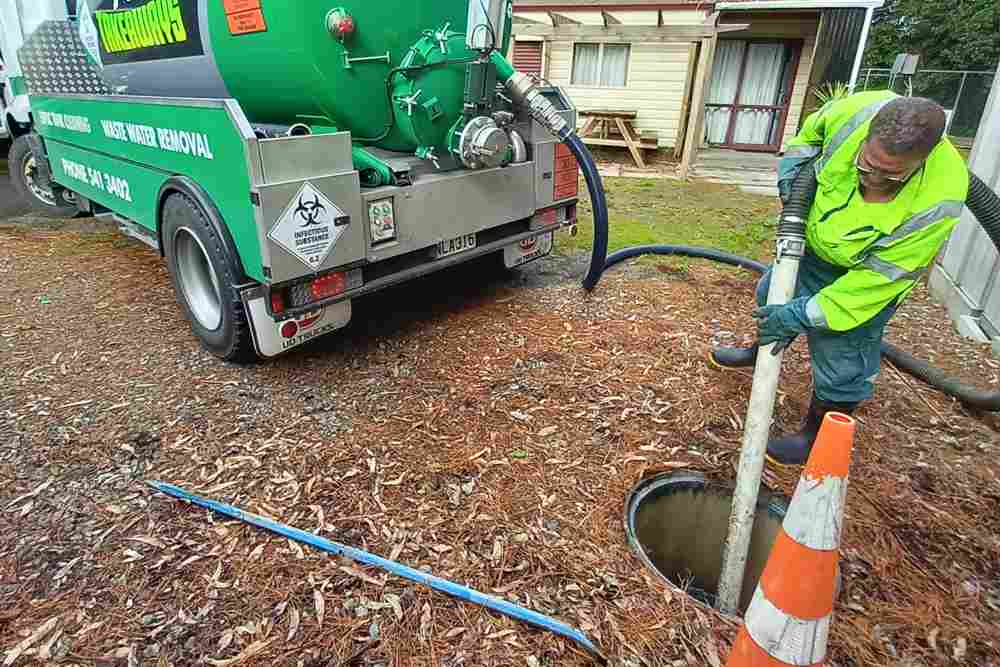 The Septic Tank emptying process